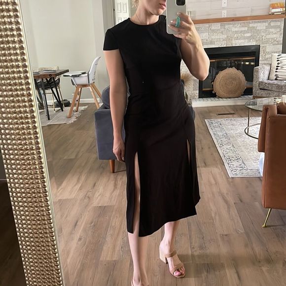 ASOS Black MIDI Dress - Picture 8 of 12